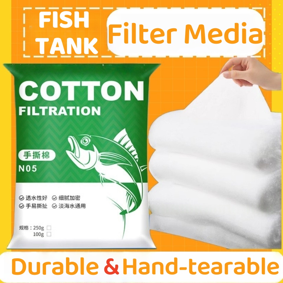 Aquael Filter Fzn - Bionic Cashmere Aquarium Filter Floss -