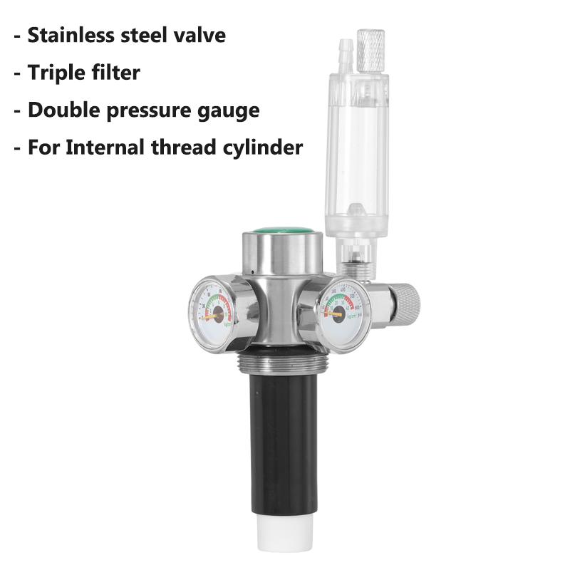 Aquael Filter Fzn - Internal Thread CO2 Steel Cylinder Generator