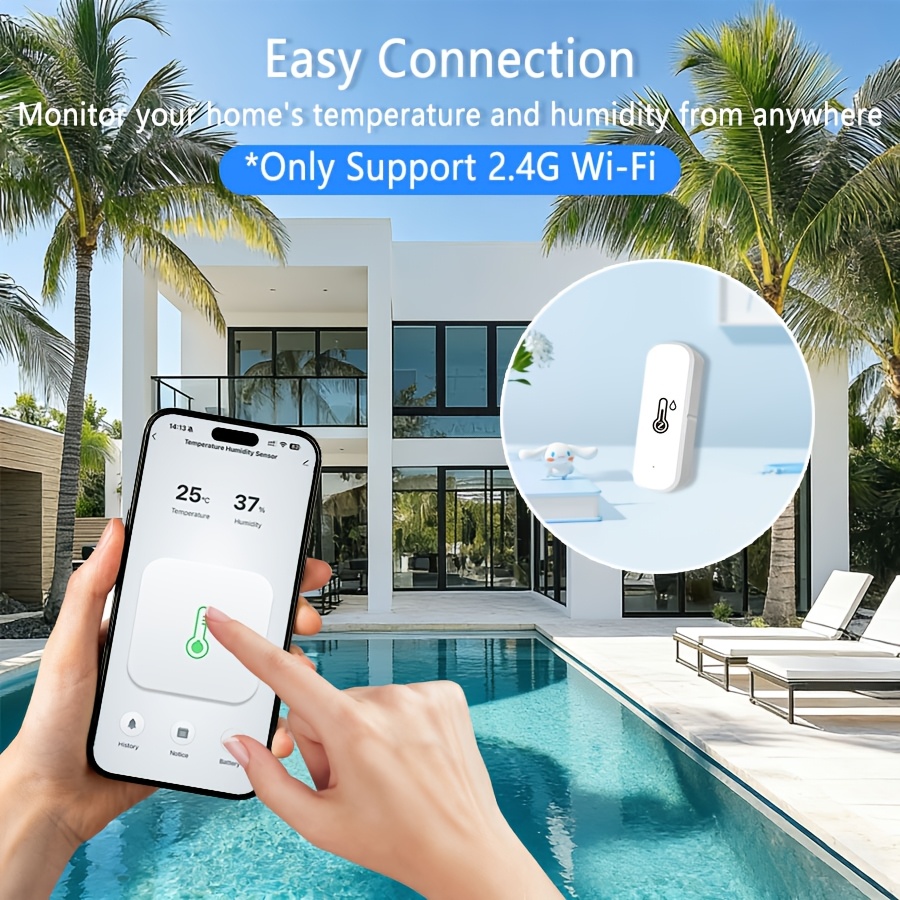 Smart Zigbee 3.0 Temperature H - Digital Hygrometer Probe 评论和价格
