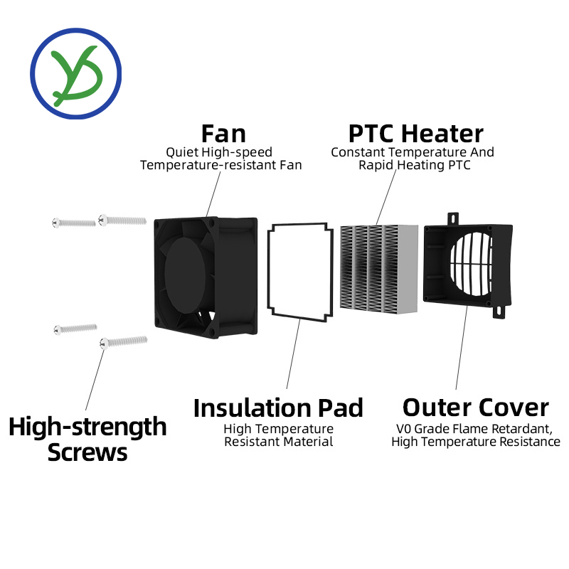 Insulated PTC Heater 12V~220V  - Ceramic Heat Emitter 评论和价格