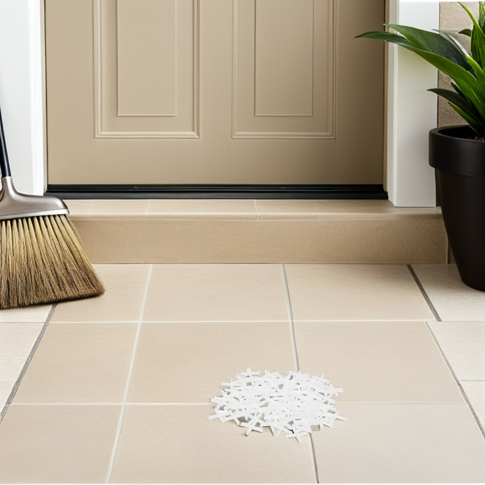 500Pcs Porcelain Tile Spacers  - Ceramic Tile Floor 评论和价格