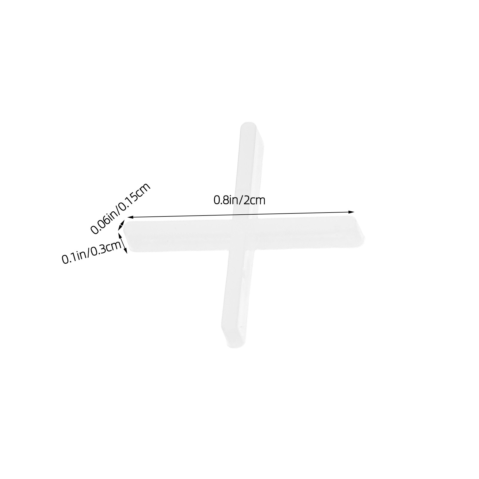 500Pcs Porcelain Tile Spacers  - Ceramic Tile Floor 评论和价格