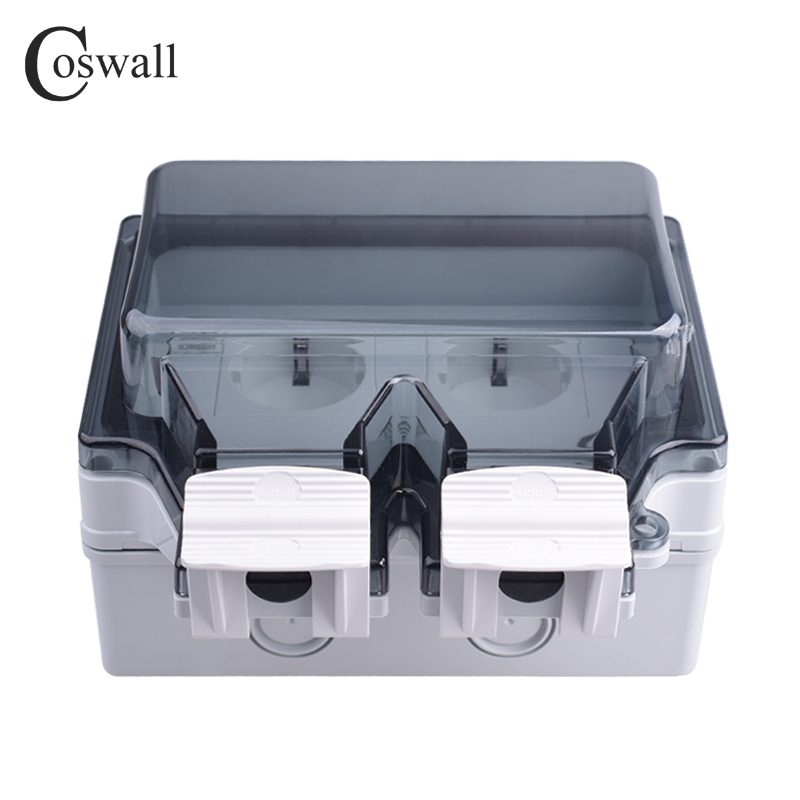 Coswall Tuya Wifi Yandex Alice - Timer Dual Outlet 评论和价格