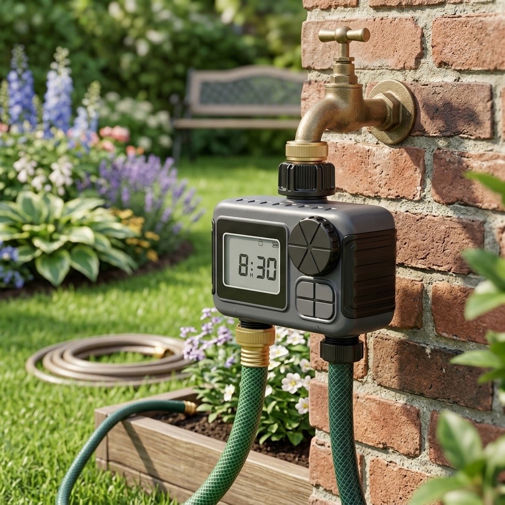 Garden Irrigation Timer Dual O - Timer Dual Outlet 评论和价格