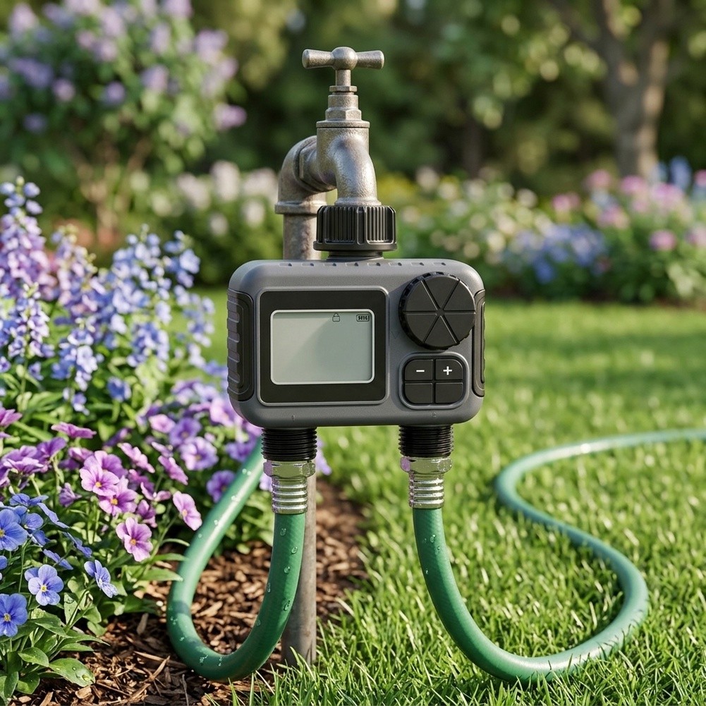 Garden Irrigation Timer Dual O - Timer Dual Outlet 评论和价格
