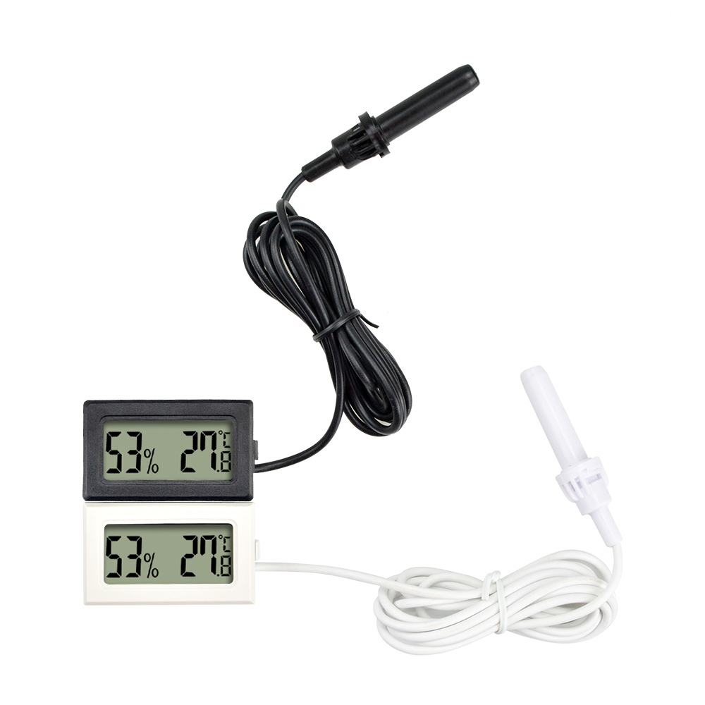 2pcs Mini Digital Hygrometer T - Digital Hygrometer Probe 评论和价格