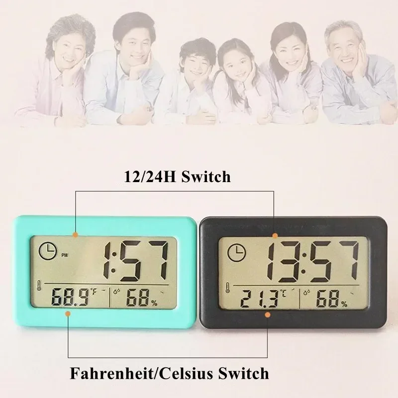 Digital Clock Alarm Clocks Bed - Digital Hygrometer Probe 评论和价格